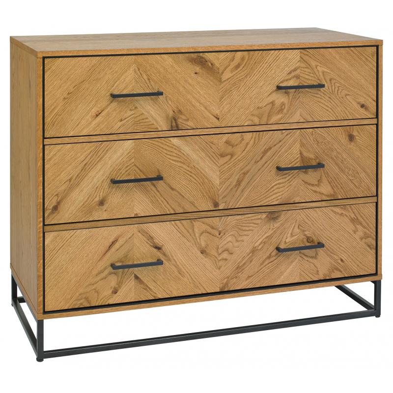 Carinthia 3 Drawer Wide Chest